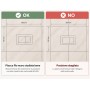 Kit Placca Wc Filo Muro -Pucci-