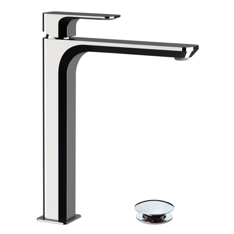 TIARA - SET LAVABO ALTO + BIDET + DOCCIA CON DEVIATORE